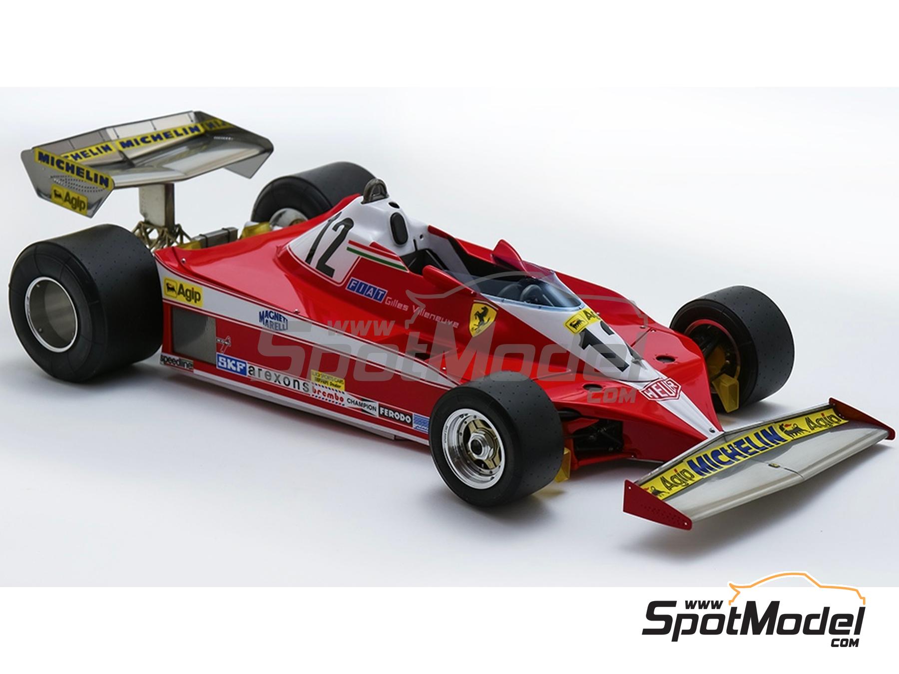 Model Factory Hiro K862: Car scale model kit 1/12 scale - Ferrari